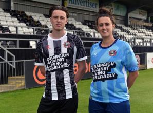 Campaign Against Living Miserably charity unveiled as Maidenhead United’s shirt sponsor