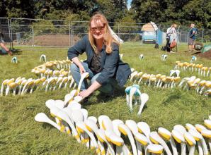 Cookham artist is 'looking for humanity' in archaeological dig with weekly creative workshops