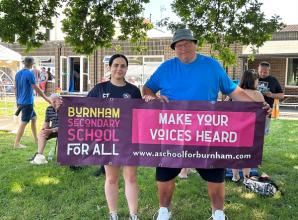 Burnham's community leaders speak out about village's need for a non-selective secondary