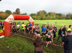 Competitors brave the weather for inaugural charity run in Cookham