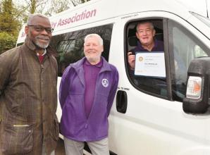 Burnham volunteer bus driver wins award