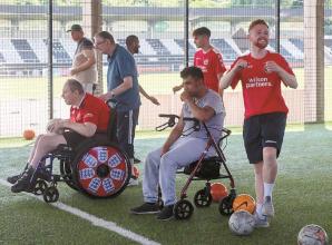 Inclusive week encouraging people with disabilities to engage in exercise