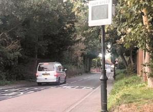 Speed capture trial at Wargrave's crossroads