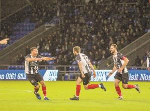 Keetch's wonder strike earns Magpies a share of the spoils with Oldham Athletic