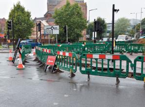 Utility company apologises for traffic disruption on Forlease Road following 'breakdown in communication'