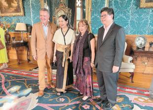 Thai Ambassador visits Taplow Court for Anglo-Thai Society event